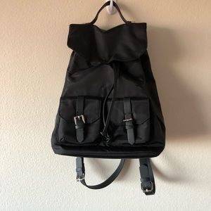 Zara black backpack